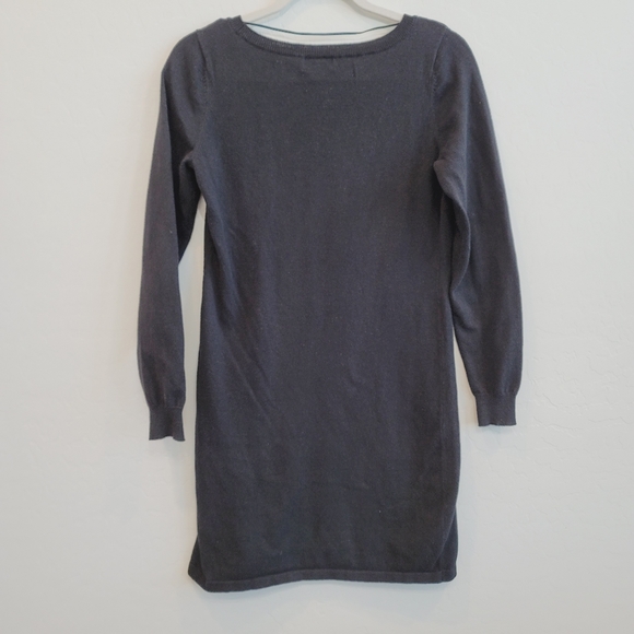 A.N.A. Black Long Sleeves Sweater Dress Women's Size Medium - Picture 3 of 10